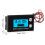 LCD DC Voltage Meter Waterproof Battery Capacity Tester 8-100V Blue 9