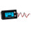 LCD DC Voltage Meter Waterproof Battery Capacity Tester 8-100V Blue 15