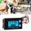 LCD DC Voltage Meter Waterproof Battery Capacity Tester 8-100V Blue 14