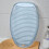 Blue PET Laundry Washboard Basin 38x24x6cm Multi-Functional 4