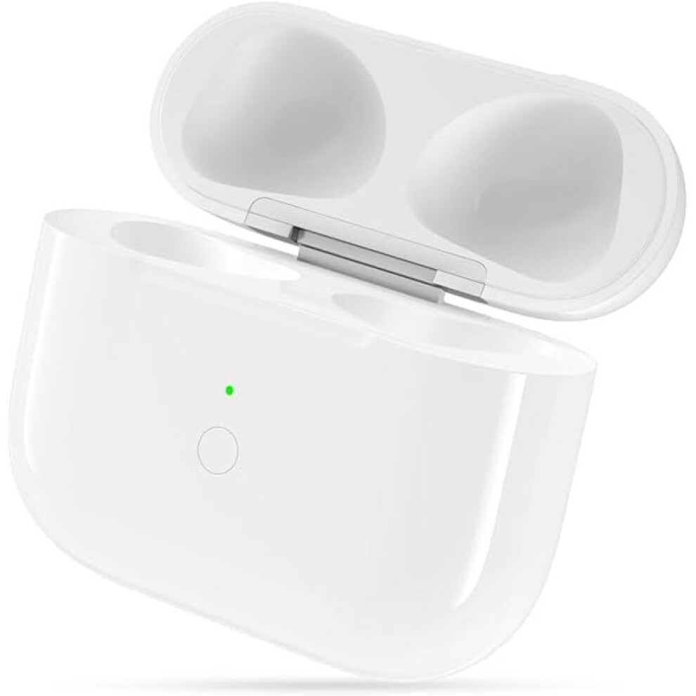 Replacement Charging Case For Airpods 3, Wireless Charging Case With Bluetooth Pairing Sync Button, Qi-Certified Fast Charging Built-In Battery Compat 9176269167141