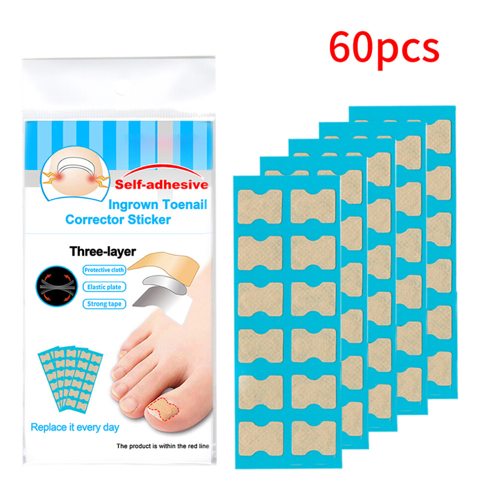 Bunion Corrector Ingrown Toenail Correction Cotton Material Breathable And Soft Touch Patches Physical Straightening Elastic Pedicure Stickers With L