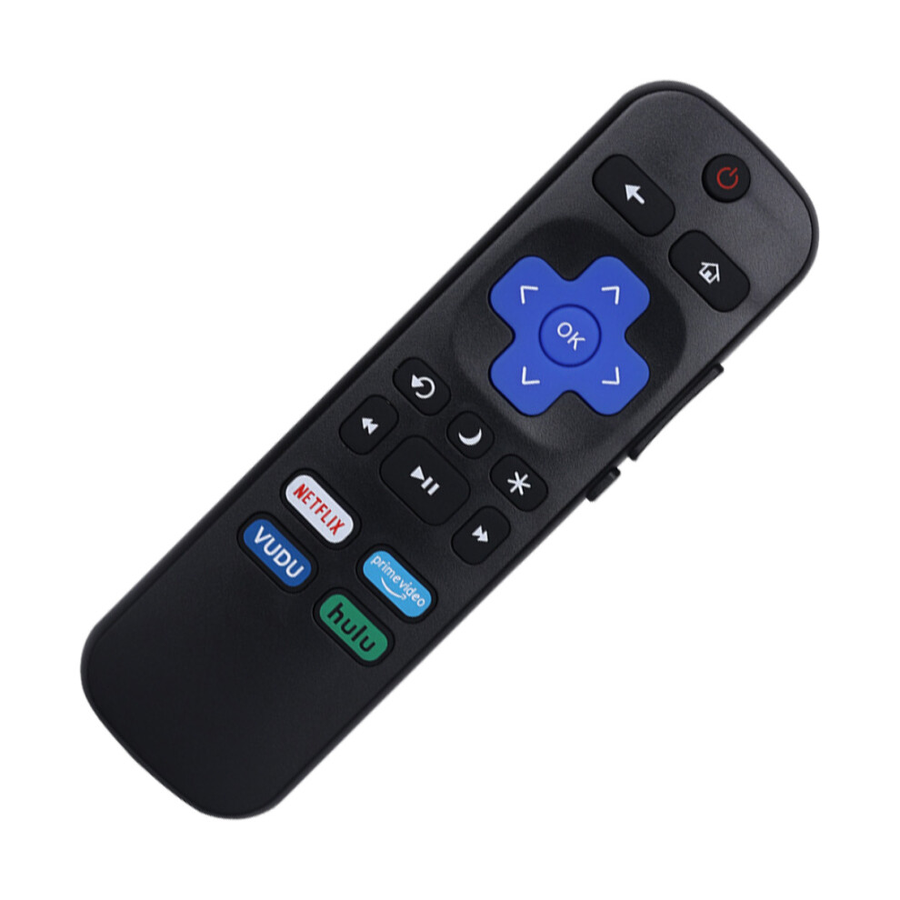 Replacement For Roku Tv Remote, Compatible With Tcl Roku Tv And Hisense Roku Tv Infrared Technology Remote Control With Shortcut Buttons For Streaming 9176269167929