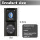 Reprodutor de música MP4 portátil, som de alta qualidade sem perdas com tela LCD de 1,8 polegadas e suporte para memória expansível, 5