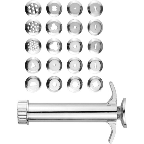 Fondant Cake Molds Clay Extruder 20 Tips Rotary Tool Mud Sculpture 2