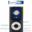 Reprodutor de MP3 portátil com tela TFT de 1,8 polegadas, dispositivo de música com qualidade de som sem perdas para amantes de áudio, compatível 5