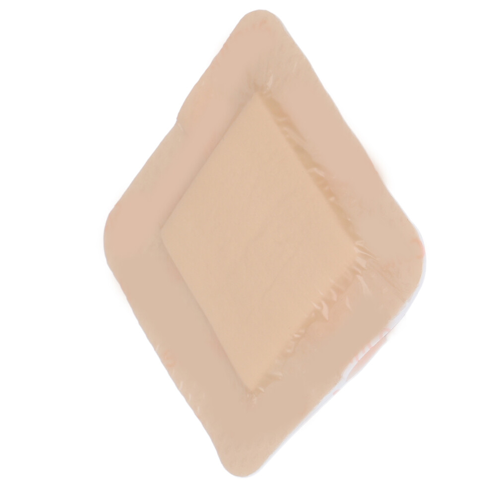 Bordered Silicone Gel Foam Wound Dressing Pad 7.5x7.5cm Highly Absorbent