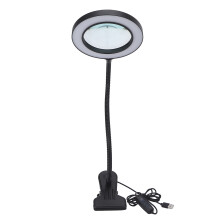 Mehrstufige, beleuchtete Lupe mit flexiblem Schlauch, keine Installation erforderlich, ergonomisches Design für Hobbybastler und Kreative