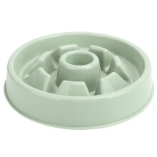 Ceramic Slow Feeder Dog Bowls for Healthy Eating Habits, Interactive Puppy Puzzle Bowl Anti-Gulping Non-Slip Dishwasher Safe Promote Healthy