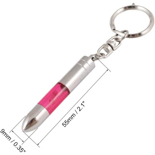 Static Discharge Keychain Silver Tone ESD Safe Tool For Electronics Discharge Remover 1