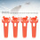 Lightweight ABS Drone Landing Gear Protector for Neo Orange 3