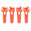 Lightweight ABS Drone Landing Gear Protector for Neo Orange 14