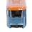 Alloy Pull Back Trolley Bus Toy for Kids, Blue, 18cm 9