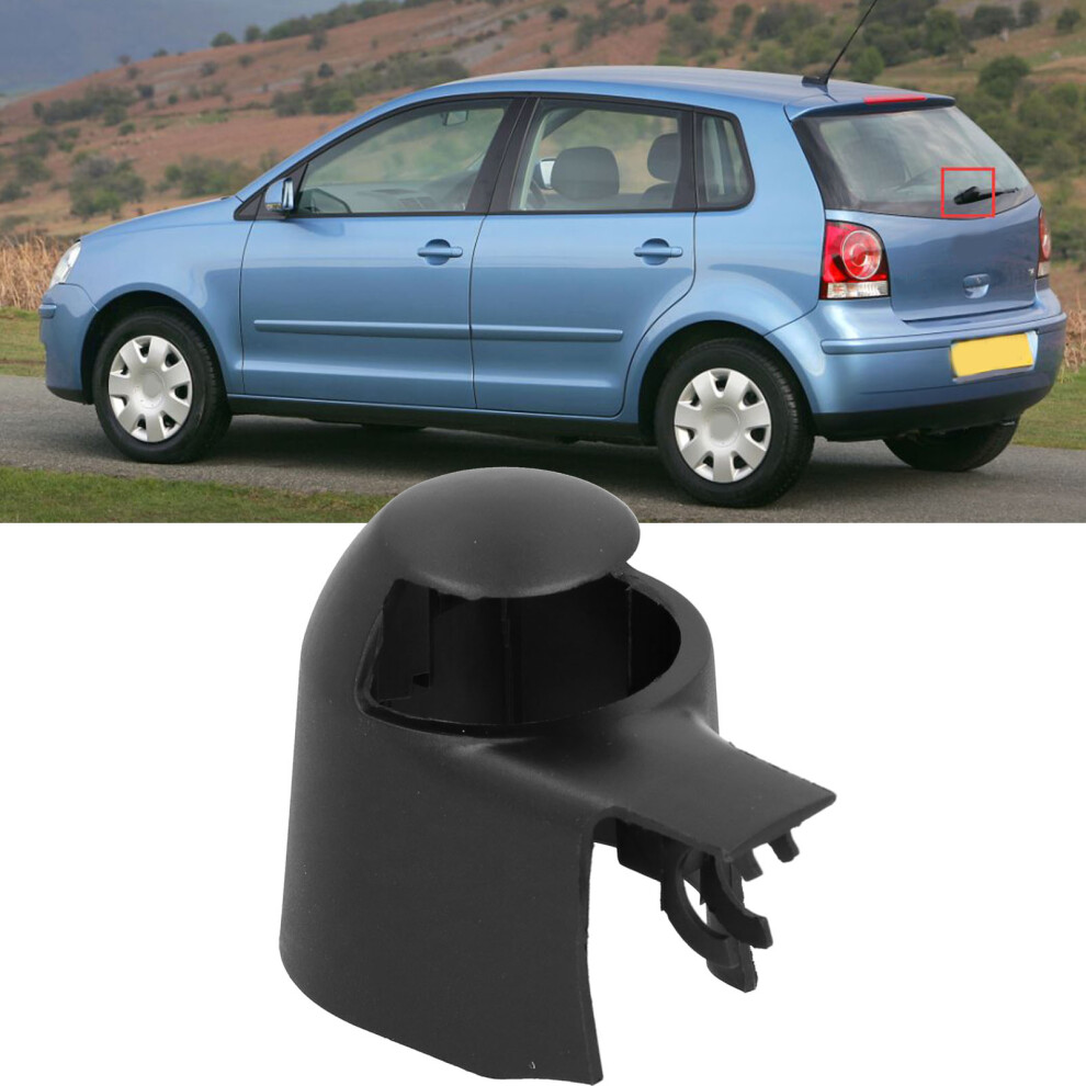 Rear Windscreen Wiper Arm Cover Cap For Roomster & Fabia Combi, Black 4621378467958