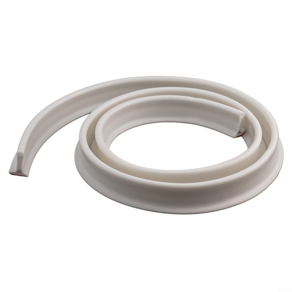 Tpe Rubber Splash Barrier 2M Length For Showers And Sinks Strong Adhesion Water Flow Blocker 9199774493994