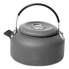 Aluminium Oxide Camping Kettle Portable Outdoor Teapot For Tea And Coffee, Sturdy For Hiking, Picnic, Open Fire Cooking