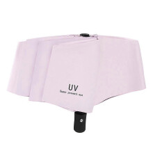 (One size, K) Large 97cm UV Protection Umbrella Automatic and Manual Foldable Portable Sun Rain Umbrella for Outdoor Travel