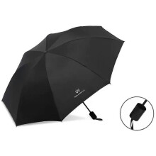 (1pcs, A) Large 97cm UV Protection Umbrella Automatic and Manual Foldable Portable Sun Rain Umbrella for Outdoor Travel