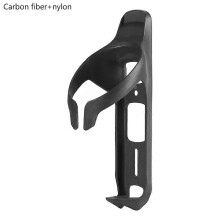 (1pcs, Black B) For Airtag Water Bottle Holder Carbon Fiber Bike Cup Cage Anti-Loss Positioning Mount for Road Mountain Bicycle