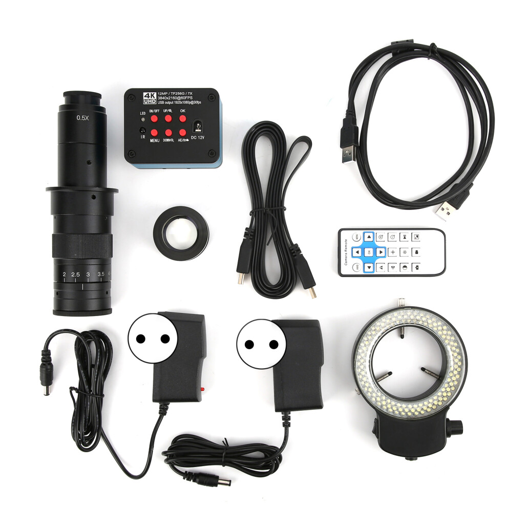 Industrial Led Ring Illuminator With Adjustable Intensity Shadowless Microscope Ing High Brightness Durable Design Low Operating Light 9175034365348