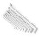 9Pcs Chrome Vanadium Hex Key Set Wrench, 1.5mm-10mm 8
