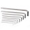 9Pcs Chrome Vanadium Hex Key Set Wrench, 1.5mm-10mm 4