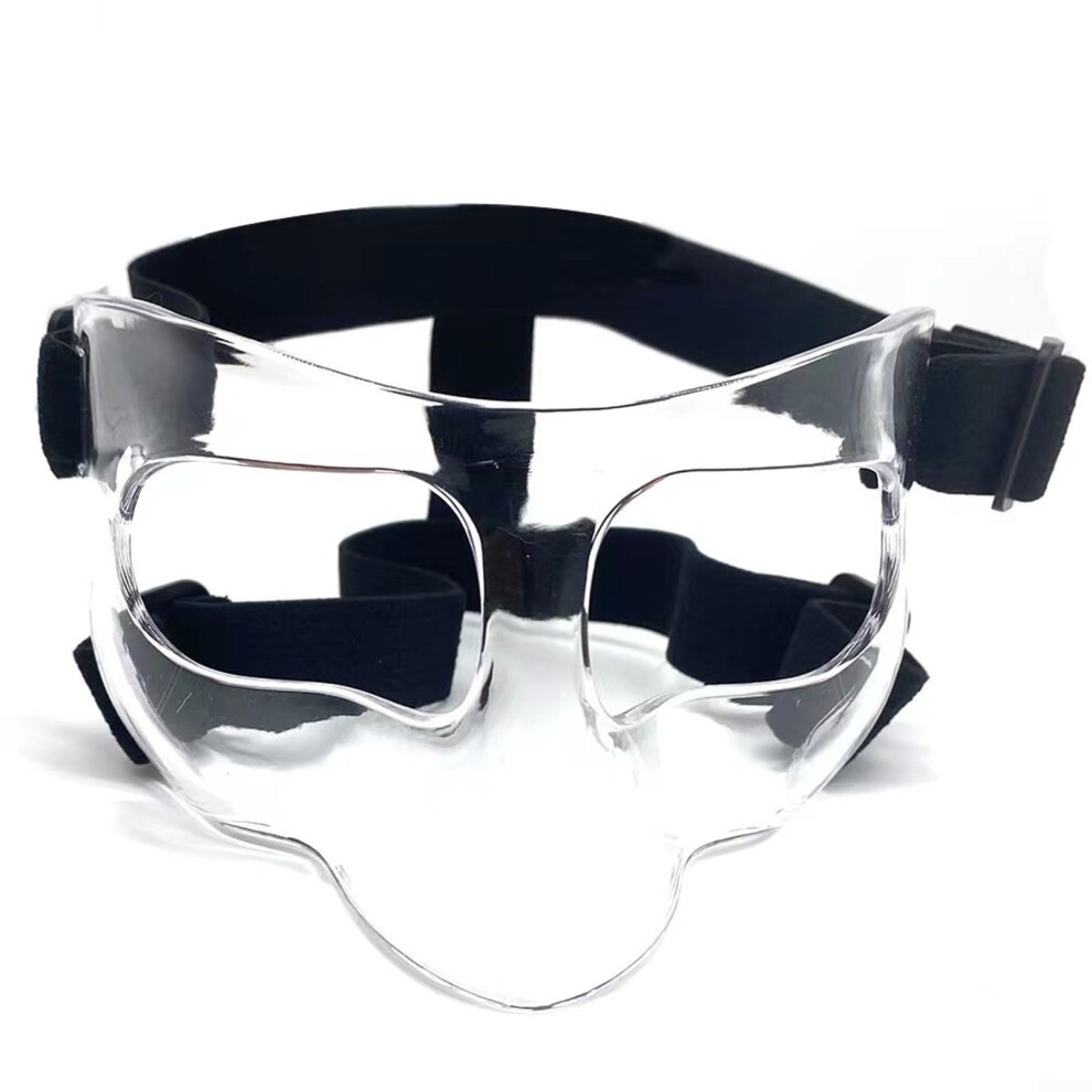 Nose Guard For Broken Nose 5.91X3.54in Adjustable Face Shield With Pads Nose Protector For Adults Teens Basketball 9187378779439