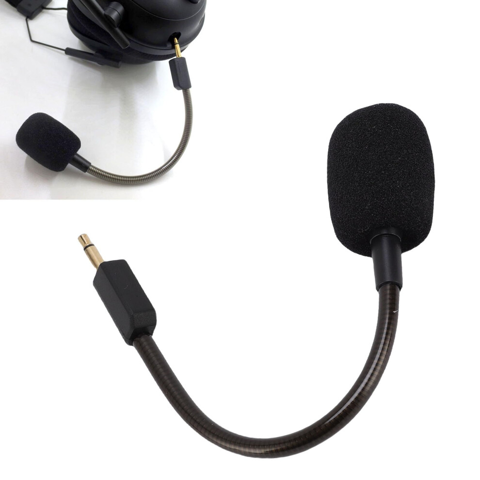 Mic Replacement For Shark V2, V2 Pro, V2 Se Gaming Headsets Noisecancelling 3.5Mm Detachable Microphone, Black 9094768744918
