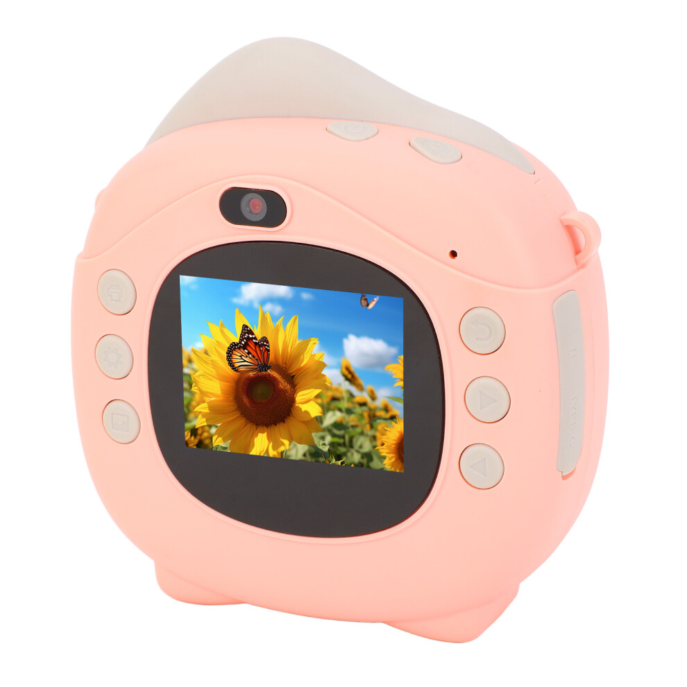12Mp Digital Camera With 2" Screen & Thermal Printing, Portable 4661378473436