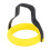 2 Pcs Silicone Egg Ring Set Yellow Non Stick Round Egg Shapers Heat Resistant 11