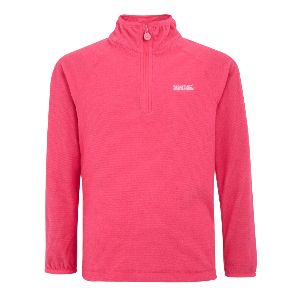 New Regatta Boys (15-16 Years, Pop/Raspberry Ripple) Childrens/Kids Loco Fleece Multicoloured