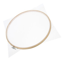DIY Wooden Paper Making Kit with Round Frame Mould and Deckle for Kids and Adults