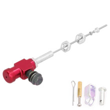 Aluminium Alloy Hydraulic Clutch Master Cylinder for Motorcycle ATV Red M10x1.25mm