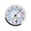(1pcs, Mehrfarbig) Pointer Type Temperature Humidity Meter Compact Aluminum Alloy Hygrometer for Home Office 1