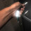 (Cold white light) Ultra Mini LED Lights Lightweight USB-C Rechargeable EDC, High Brightness Pocket 4