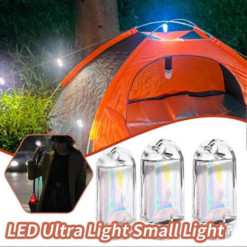 (Cold white light) Ultra Mini LED Lights Lightweight USB-C Rechargeable EDC, High Brightness Pocket 2