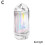 (Cold white light) Ultra Mini LED Lights Lightweight USB-C Rechargeable EDC, High Brightness Pocket 5