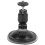 Universal Alloy & Plastic Suction Cup Mount Adapter Base, Black, 66g 1