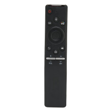 Udskiftning af stemmefjernbetjening til Samsung TV, ingen programmering nødvendig. Simpelt knapdesign. Ergonomisk design. Letvægts. Nem betjening.