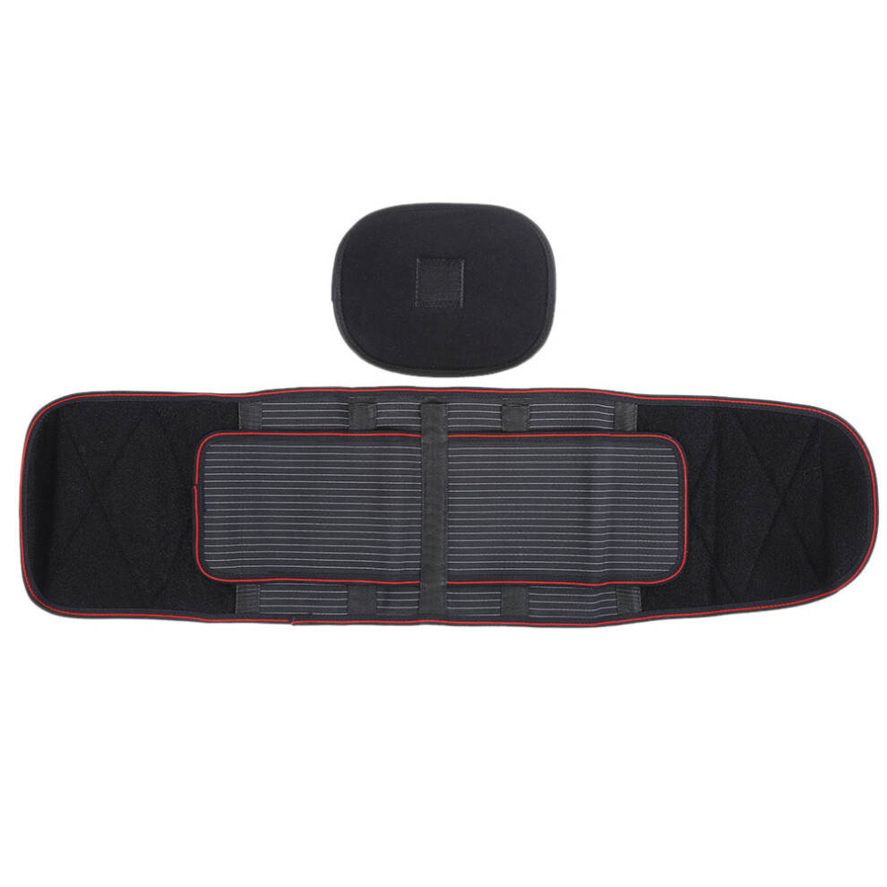 Strong Support Brace For Men And Women, Full Coverage Design Offers Lumbar Pad Relief And Breathable Fabric For Unrestricted Movement For Nightclubs 9432746493371