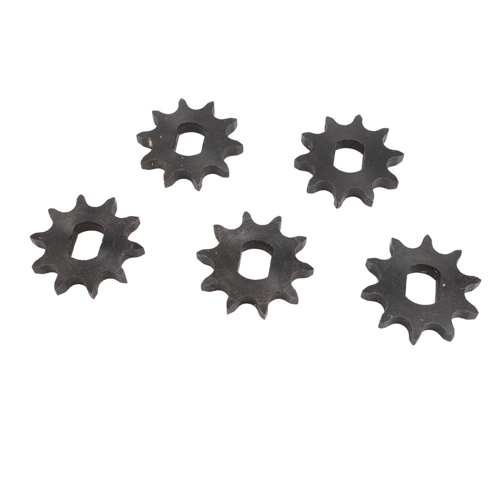 Steel 5Pcs 428 10T Front Sprocket For Motorbikes 12X17mm Inner Diameter 8431378477118