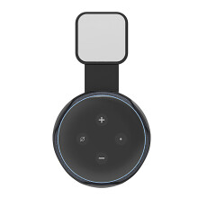 Echo Dot Wall Mount Holder Space Saving Smart Speaker Accessory With Tailored Design And Integrated Cord Organization No Drilling Required Enhanced Sp