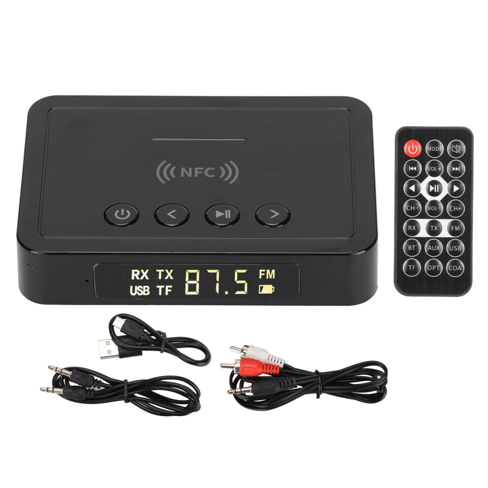 Innovative Wireless Charging Hifi Audio Adapter, Dual Link Aptx Adaptive With Stable Wireless Connection, Bluetooth Receiver Transmitter For Seamless 9176269315689