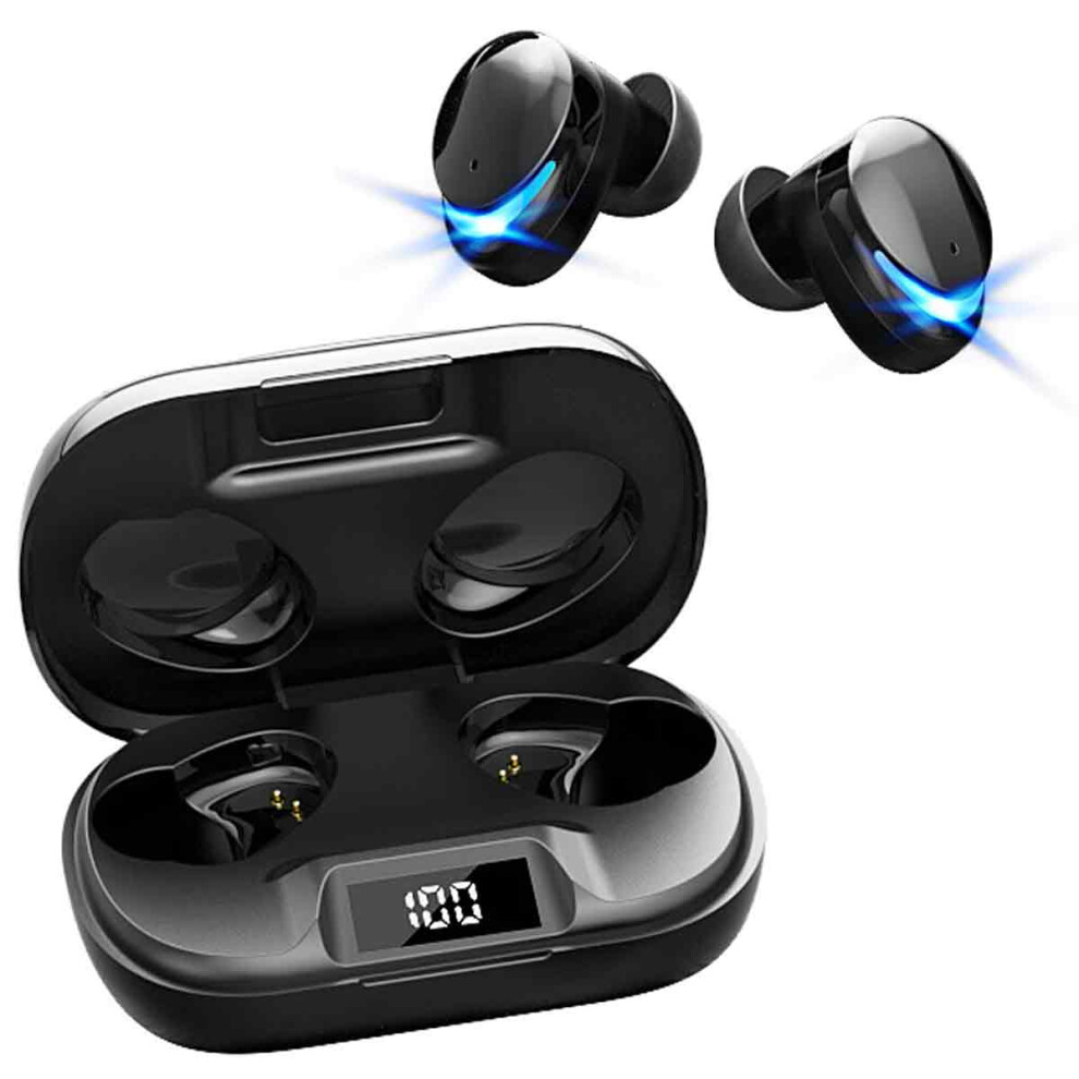 Wireless Earbuds For Noisy Environments, Bluetooth 5.3 Active Noise Cancelling Headphones With Hi-Fi Stereo Sound, Auto-Connect 9176269164942