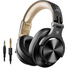 Căști de studio de înaltă rezoluție, over-ear cu bandă reglabilă și extensibilă pentru o potrivire personalizată, drivere cu magneți din