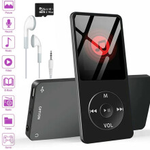 High-quality Sound Music Player, Bluetooth 5.0 Compatible Multi-functional MP3 Player for Sports, Stylish Design, Long Battery Life, Expandable Storag