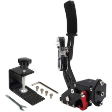 Non-Contact Plus Hall Sensor USB Handbrake for Racing Simulators, Progressive Handbrake with All Steel Structure and Adjustable Height, Universal Hand