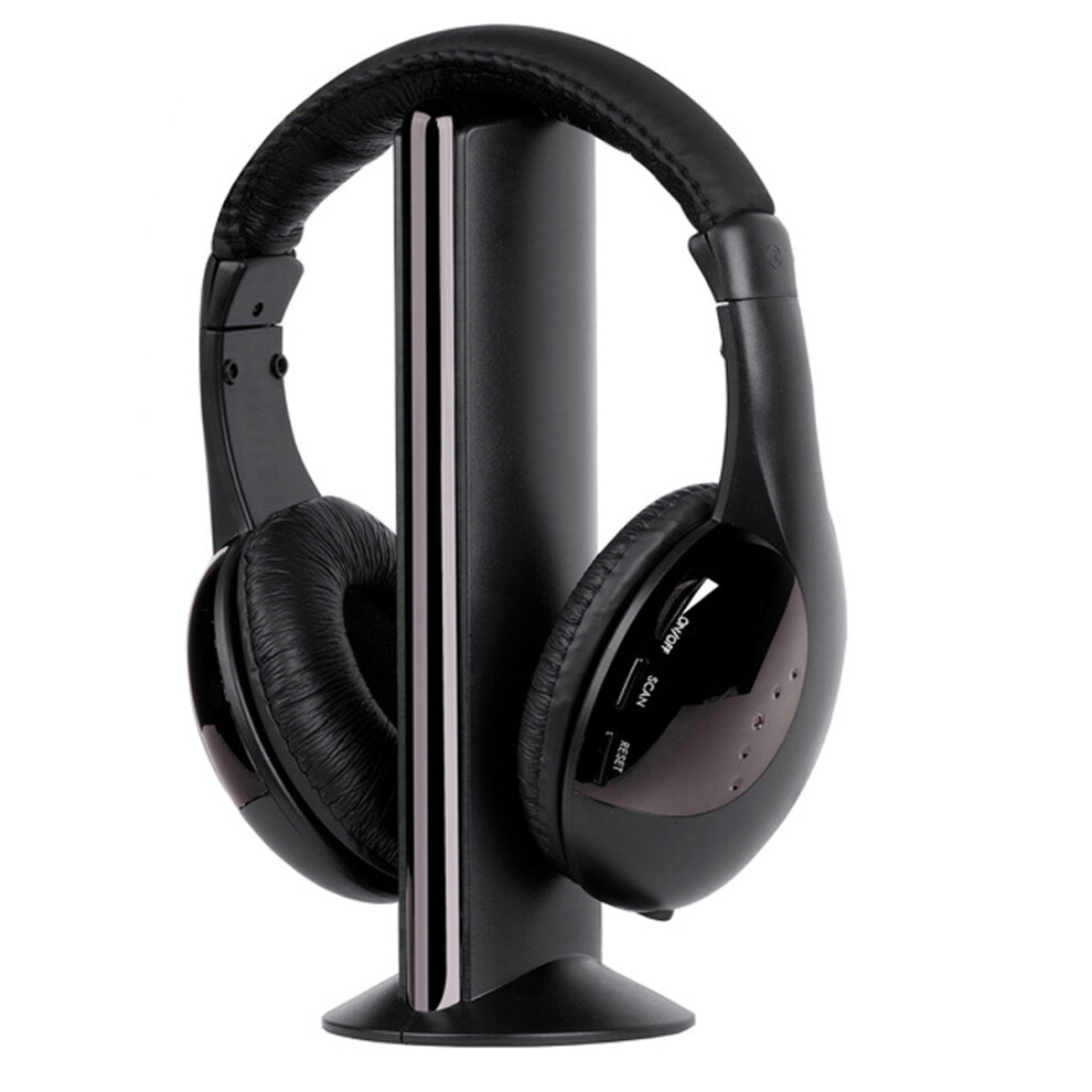 Wireless Tv Headphones With Fm Radio Function, Multifunctional Wireless Headset For Tv Computer Monitoring, Overear Wireless Headset With Hifi Sound Q 9176269168179