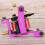 Μηχανή τατουάζ Gartenstatue Style Coil Space Aluminum Purple Ανθεκτικό Πλαίσιο With12Wraps 3