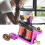 Μηχανή τατουάζ Gartenstatue Style Coil Space Aluminum Purple Ανθεκτικό Πλαίσιο With12Wraps 6